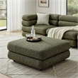 Modway Jubilee Upholstered Ottoman in Olive