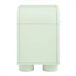 Modway Bellamy Curved 1-Drawer Nightstand in Sage