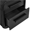 Modway Bellamy Curved 2-Drawer Nightstand in Black Oak