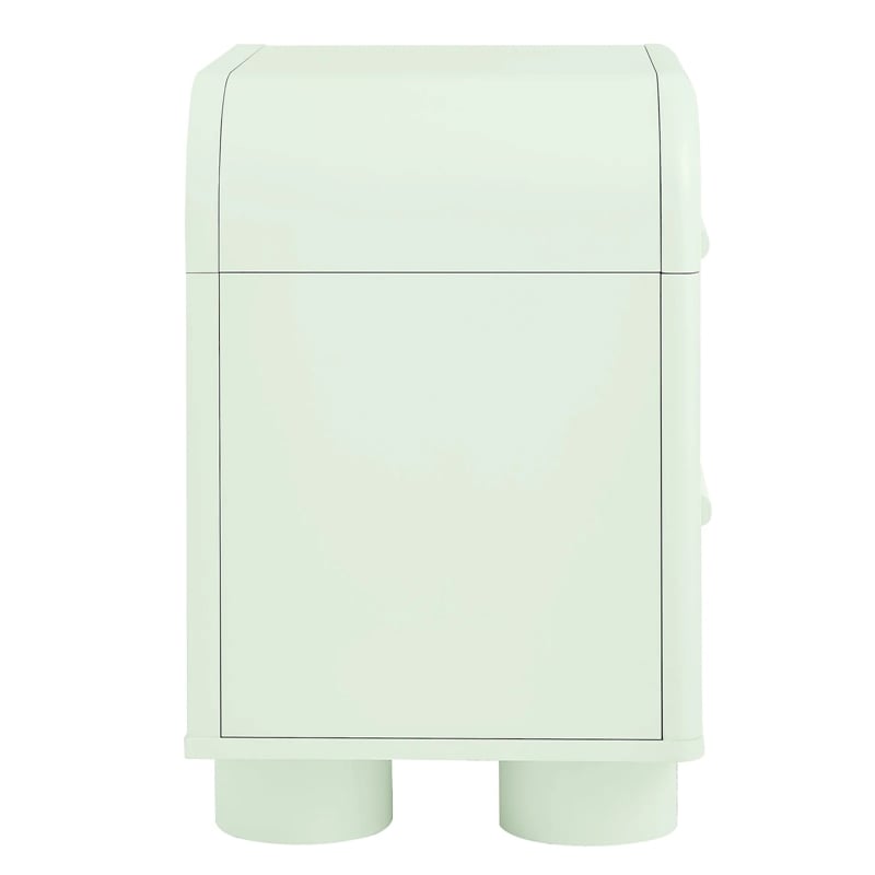 Modway Bellamy Curved 2-Drawer Nightstand in Sage