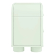 Modway Bellamy Curved 2-Drawer Nightstand in Sage