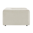 Auren Lattice Boucle Accent Chair with Pocket Spring Seat in Cream