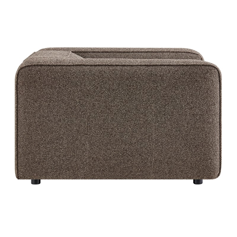 Auren Lattice Boucle Accent Chair with Pocket Spring Seat in Earth