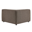 Auren Lattice Boucle Corner Chair with Pocket Spring Seat in Earth