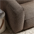 Auren Lattice Boucle Left-Facing Arm Chair with Pocket Spring Seat in Earth