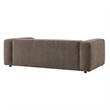 Auren 88 Inch Lattice Boucle Sofa with Pocket Spring Seat in Earth