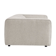 Auren 88 Inch Lattice Boucle Sofa with Pocket Spring Seat in Fog