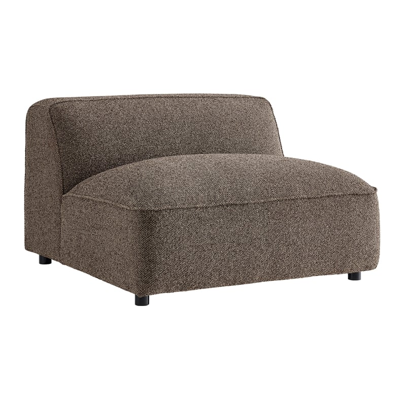 Auren Lattice Boucle 5 Piece Corner Sectional in Earth