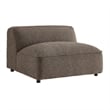 Auren Lattice Boucle 5 Piece Corner Sectional in Earth