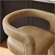 Modway Winslow Premium Vegan Leather Bar Stool in Toast