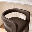 Modway Winslow Premium Vegan Leather Counter Stool in Espresso