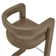 Modway Winslow Premium Vegan Leather Counter Stool in Mushroom