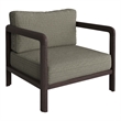 Kona Outdoor Teak Wood Armchair in Ash