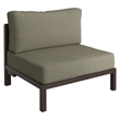 Kona L-Shaped Outdoor Teak Wood Modular Sofa in Ash