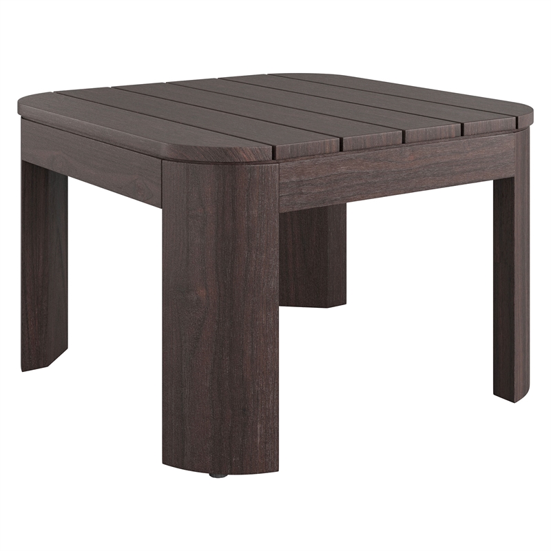 Kona 3-Piece Outdoor Teak Wood Furniture Set in Ash