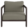 Kona 3-Piece Outdoor Teak Wood Furniture Set in Ash