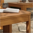 Kona Outdoor Teak Wood Side Table in Natural