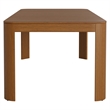 Kona 87 Inch Outdoor Teak Wood Dining Table in Natural