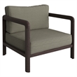 Kona 4-Piece Outdoor Teak Wood Furniture Set in Ash