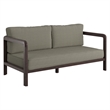 Kona 4-Piece Outdoor Teak Wood Furniture Set in Ash