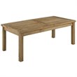Modway Marina 10 Piece Outdoor Teak Sofa Set in Natural and White