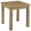 Modway Marina 7 Piece Outdoor Teak Sofa Set in Natural and White