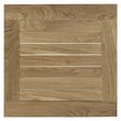 Modway Marina Modern Wood 3-Piece Conversation Set in Natural/White