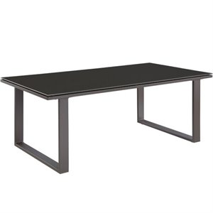 modway fortuna outdoor patio coffee table