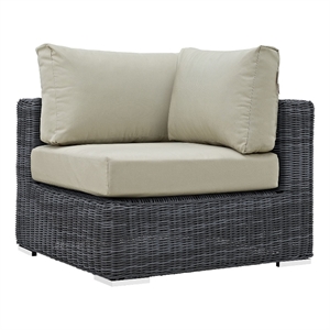modway summon patio corner chair