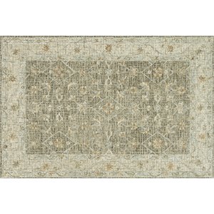 loloi julian hand hooked wool rug in taupe and sand