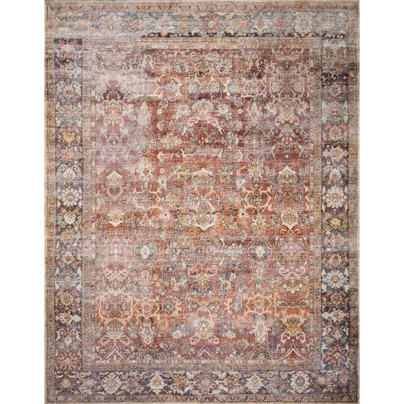 Loloi Ii Layla 3 6 X 5 Rug In Spice, How Big Is A 5 By 6 Rug