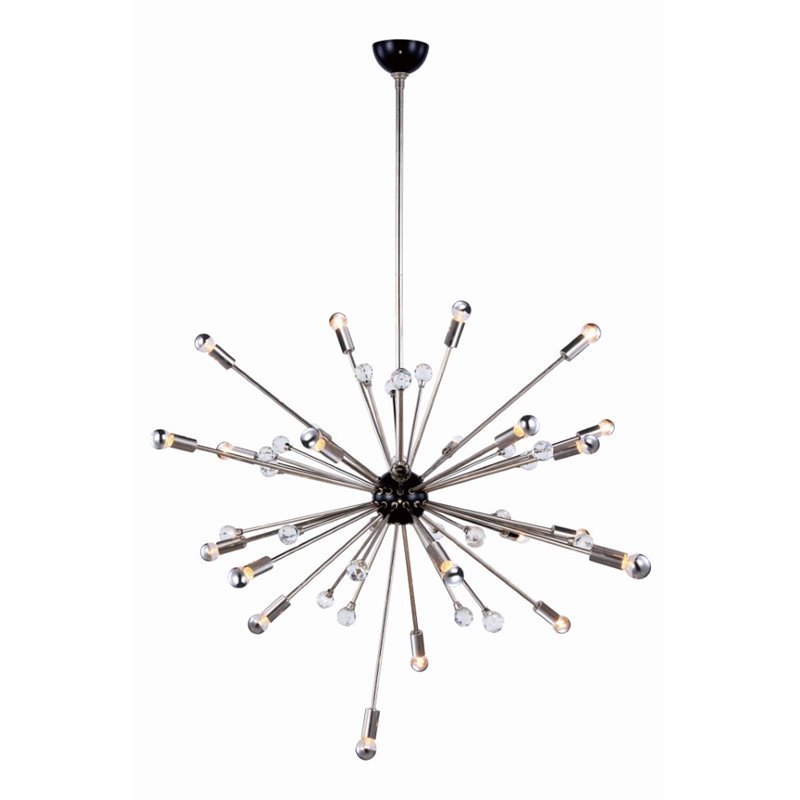 Elegant Lighting Nebula 24 Light Chandelier In Bronze 1515g42pn Elegant Lighting Nebula 24 Light Chandelier In Bronze