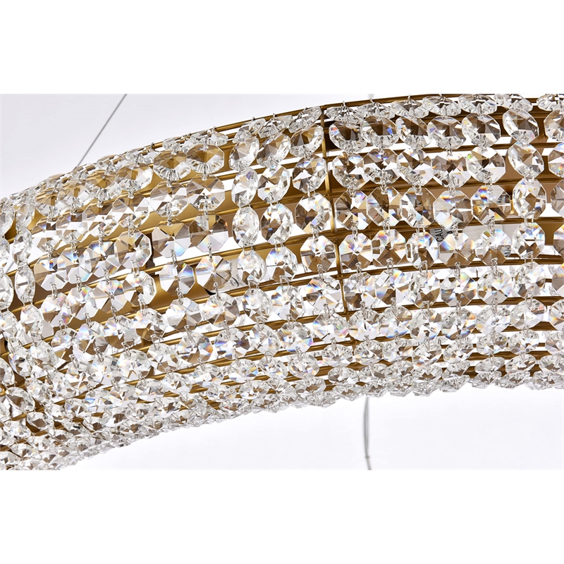 Elegant Lighting Paris 18 Light Chandelier in Chrome