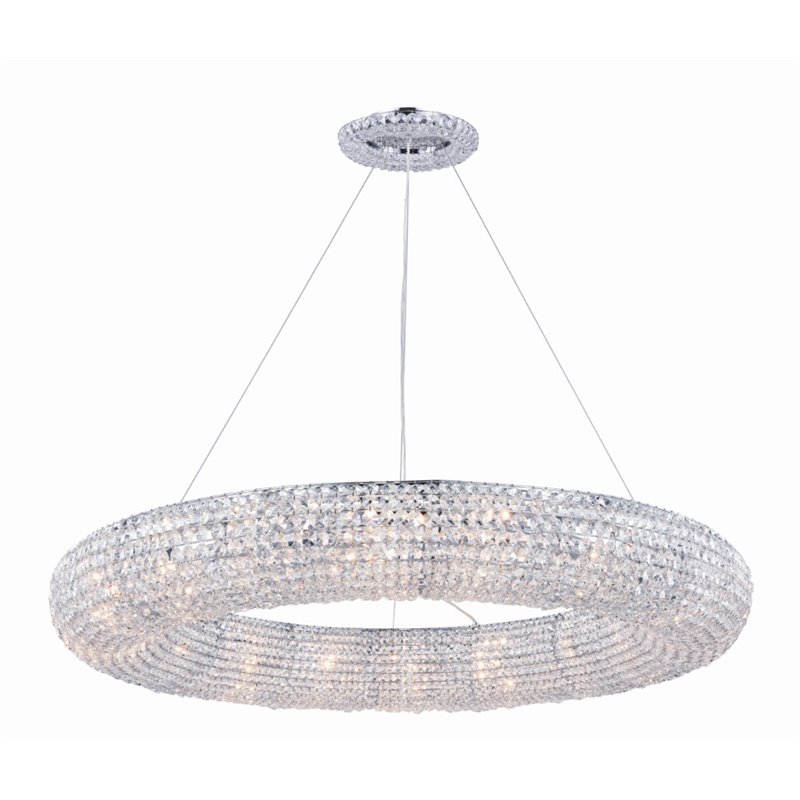Elegant Lighting Paris 18 Light Chandelier In Chrome 2114g41c Rc Elegant Lighting Paris 18 Light Chandelier In Chrome