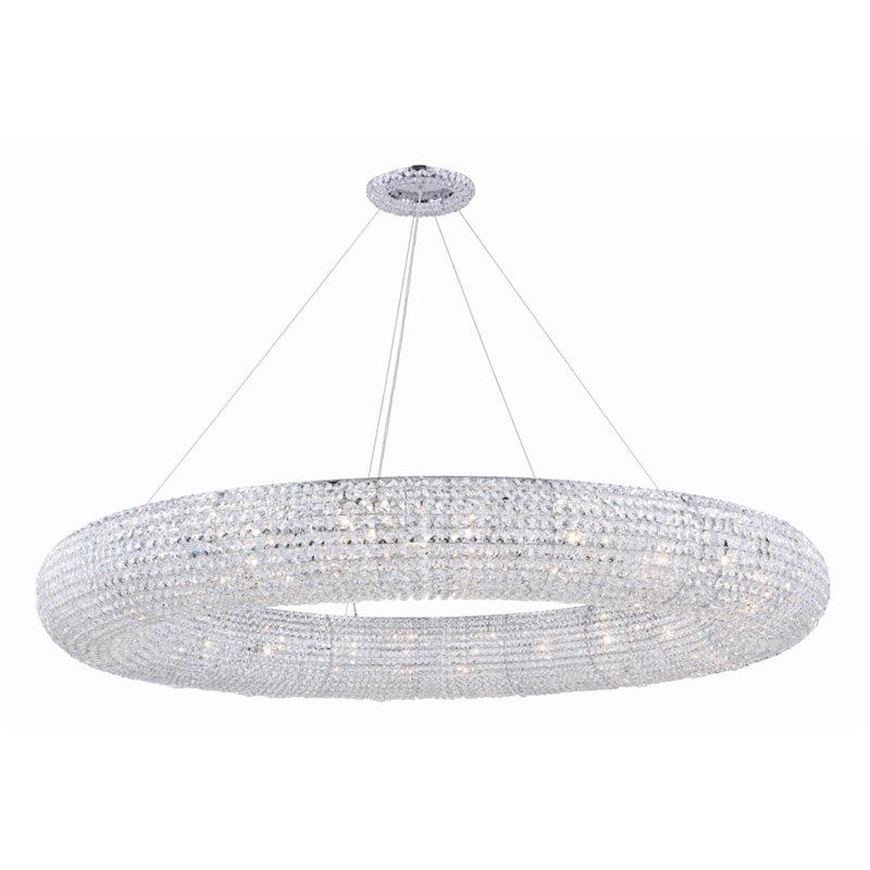 Elegant Lighting Paris 24 Light Chandelier In Chrome 2114g59c Rc Elegant Lighting Paris 24 Light Chandelier In Chrome