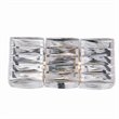 Elegant Lighting Cuvette 2 Light Vantiy Light in Chrome
