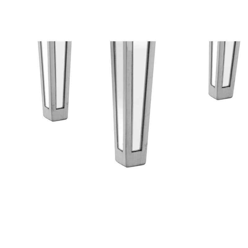 Elegant Lighting Chamberlan Mirrored Dressing Stool