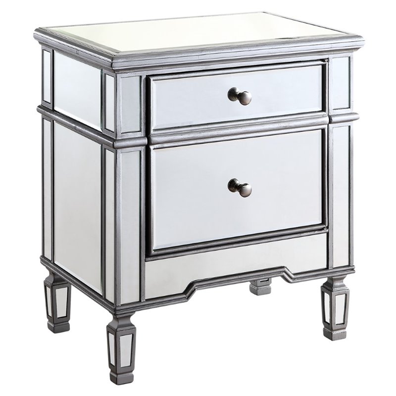 Elegant Lighting Chamberlan Mirrored Cabinet