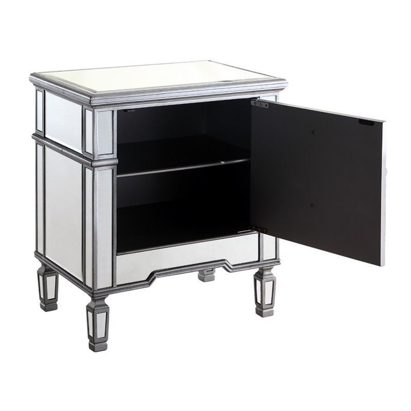 Elegant Lighting Chamberlan Mirrored Cabinet