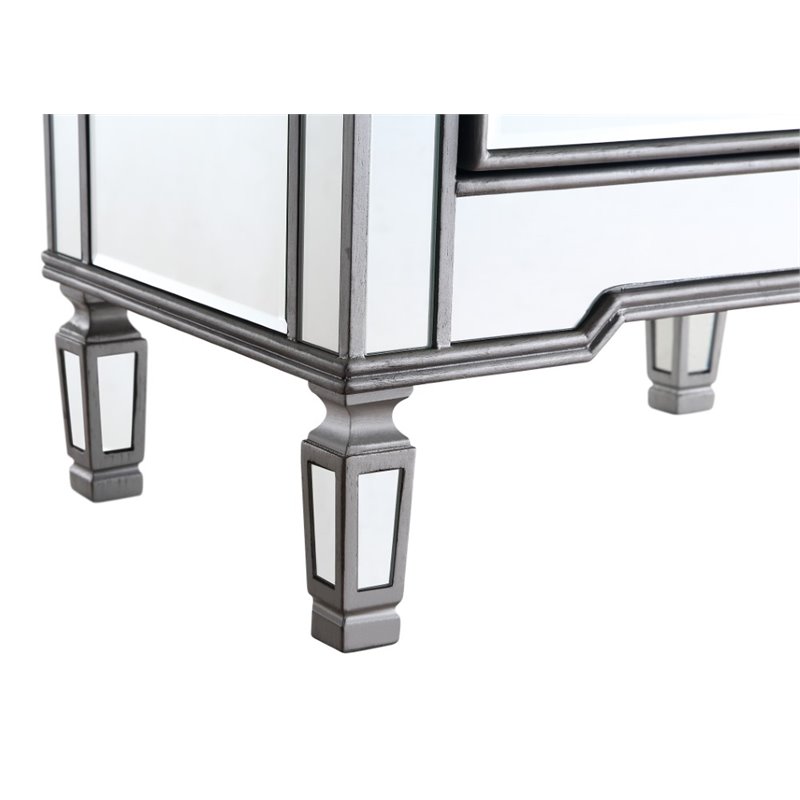 Elegant Lighting Chamberlan Mirrored Cabinet