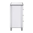 Elegant Lighting Chamberlan 3 Drawer Mirrored Chest