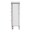 Elegant Lighting Chamberlan 5 Drawer Mirrored Chest