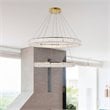 Elegant Lighting Monroe 2 Tier 42