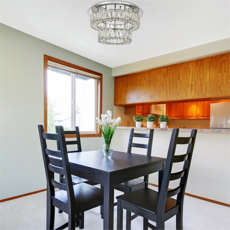 Elegant Lighting Monroe 2 Tier 17.7