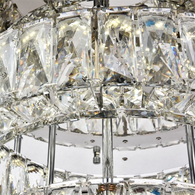 Elegant Lighting Monroe 2 Tier 17.7