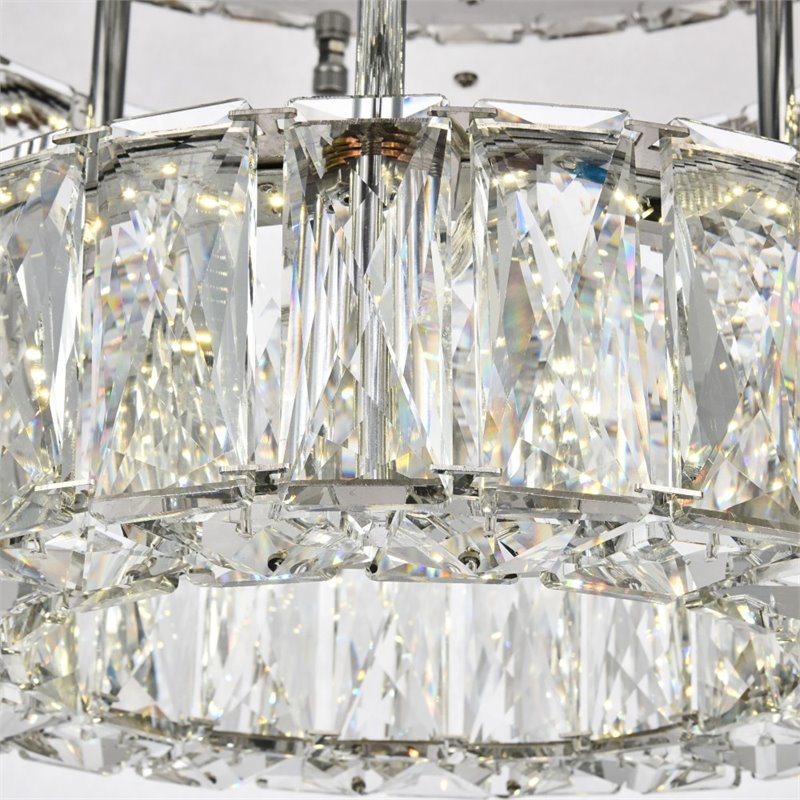 Elegant Lighting Monroe 2 Tier 17.7