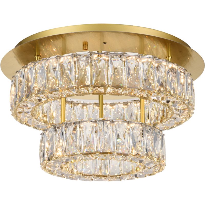 Elegant Lighting Monroe 2 Tier 17.7