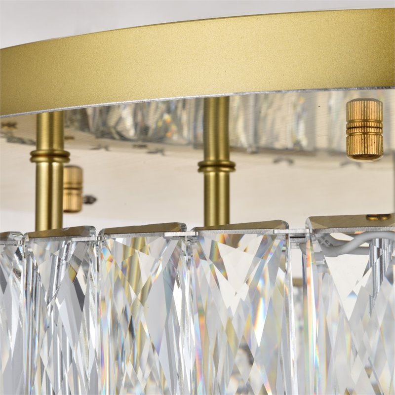Elegant Lighting Monroe 2 Tier 17.7