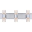 Elegant Lighting Vega 6 Light Clear LED Vanity Light in Chrome