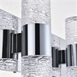 Elegant Lighting Vega 6 Light Clear LED Vanity Light in Chrome